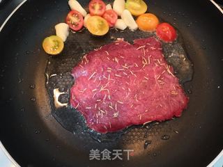 迷迭香牛排的做法步骤:11