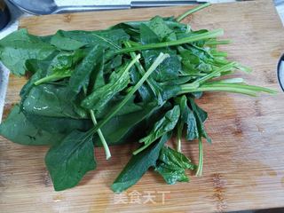 菠菜猪肝粥的做法步骤:4