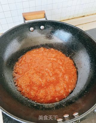 茄汁开背虾的做法步骤:5