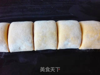 南瓜椰蓉馒头的做法步骤:4