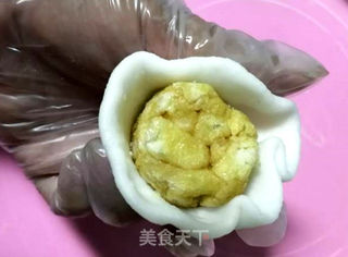 萨其马冰皮月饼的做法步骤:13