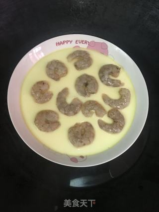 虾仁蒸水蛋的做法步骤：6