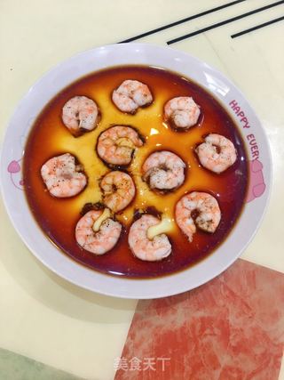 虾仁蒸水蛋的做法步骤：8