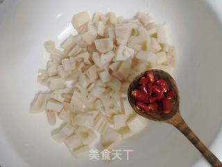 凉拌藕丁的做法步骤:10
