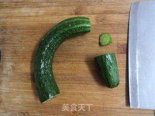 黄瓜鸡蛋沙拉的做法步骤:7