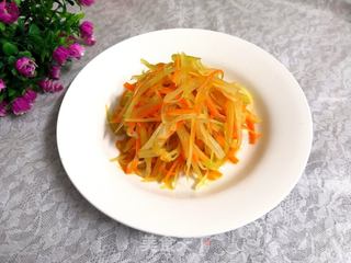 西芹萝卜丝的做法步骤:15