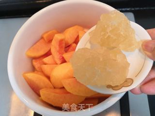 黄桃糖水的做法步骤:7