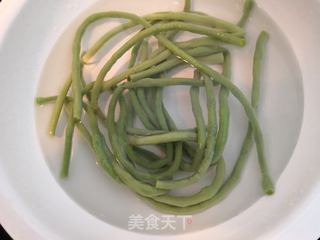 芝麻沙拉拌长豆的做法步骤:6