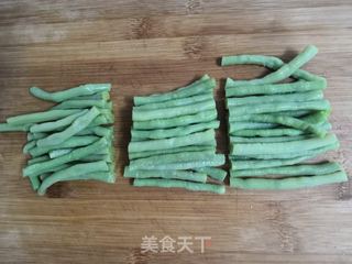 芝麻沙拉拌长豆的做法步骤：9