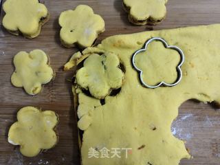 南瓜夹心饼的做法步骤:16