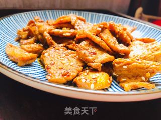 追剧小零食，香辣诱人的鸡胸肉片的做法步骤：8