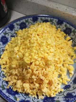 秋葵鸡蛋饺的做法步骤:7