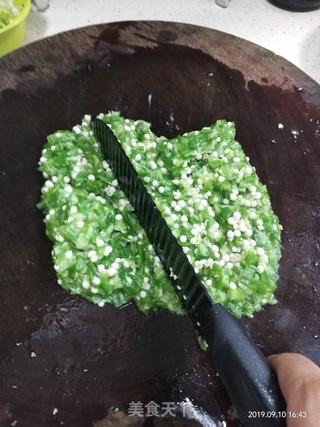 秋葵鸡蛋饺的做法步骤:8
