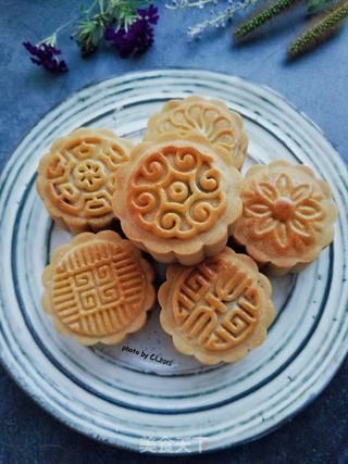 广式豆沙月饼的做法步骤:15