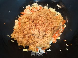 懒人炒饭的做法步骤:9