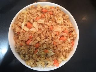 懒人炒饭的做法步骤:11