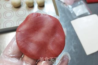 桃山皮流心月饼的做法步骤:5