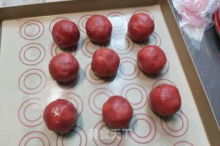 桃山皮流心月饼的做法步骤:10