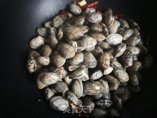酱炒花蛤的做法步骤:9