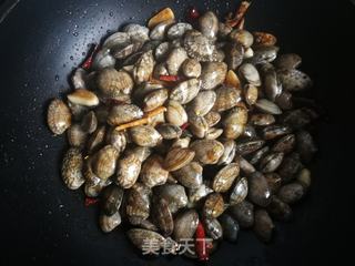 酱炒花蛤的做法步骤:10