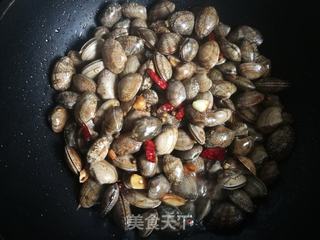 酱炒花蛤的做法步骤:12