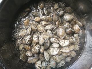 清蒸花蛤的做法步骤:4