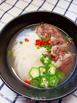 清汤牛肉面的做法步骤:8