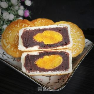 广式蛋黄月饼的做法步骤:34