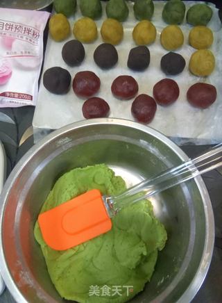 冰皮月饼的做法步骤:2