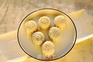 南瓜馅冰皮月饼的做法步骤:7