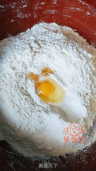家乡的月饼--芝麻白糖月饼的做法步骤:3