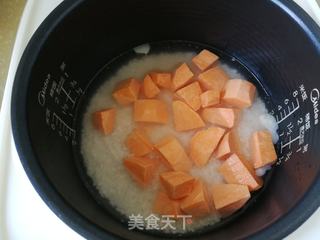 红薯饭的做法步骤:4