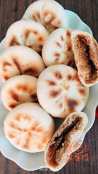 家乡的月饼--芝麻白糖月饼的做法步骤：19