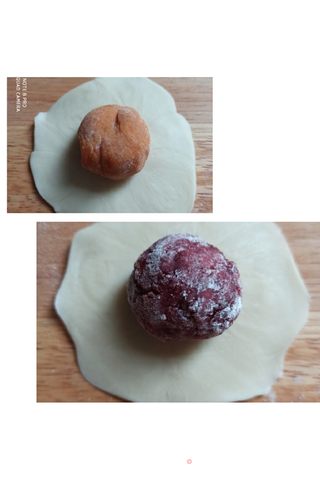 果酱酥皮月饼的做法步骤:8