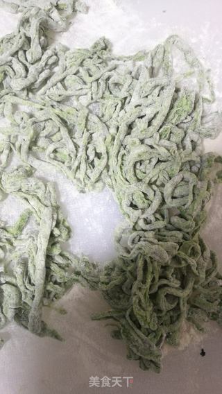 超简单菠菜面的做法步骤:8