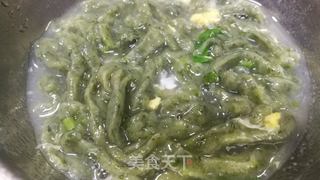 超简单菠菜面的做法步骤:9