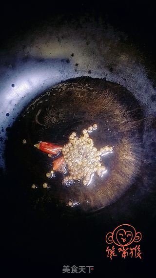 干煸麻辣籽乌的做法步骤：4