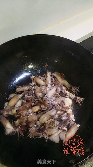 干煸麻辣籽乌的做法步骤：7