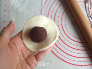 豆沙包的做法步骤:9