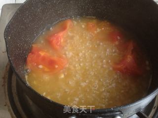 番茄鸡蛋面的做法步骤:6
