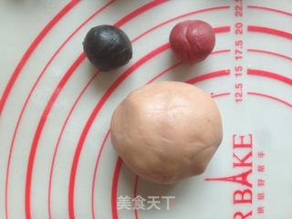 小刺猬豆沙糯米团的做法步骤:6