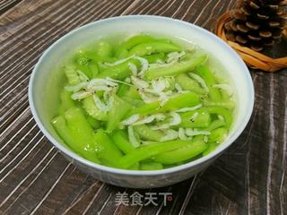 虾皮丝瓜汤的做法步骤:6