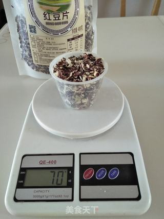 红薯红豆饭的做法步骤:2