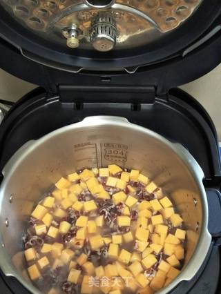 红薯红豆饭的做法步骤:8