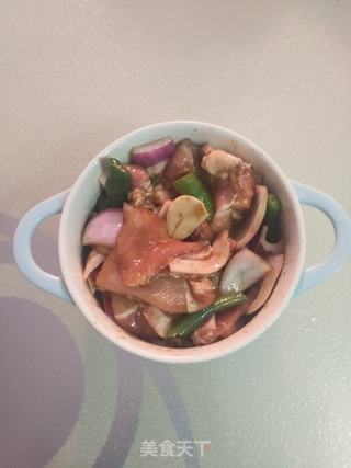 洋葱烤肉的做法步骤:5