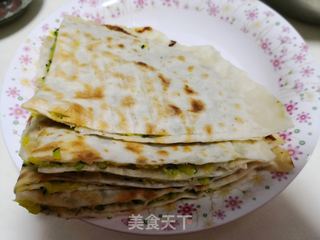 快手家乡味道--菜饼的做法步骤:7