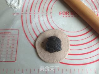 黑芝麻酱饼的做法步骤:7