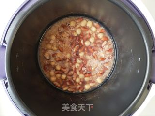 花豆莲子米饭的做法步骤：4