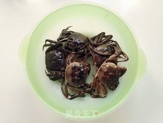 咖喱烧毛蟹的做法步骤:2