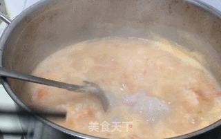 开胃番茄鱼片虾粥的做法步骤:9